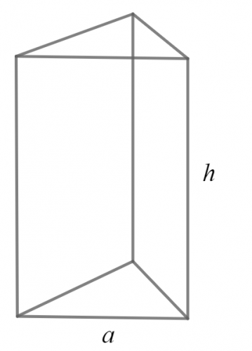 graniastosłup prawidłowy trójkątny